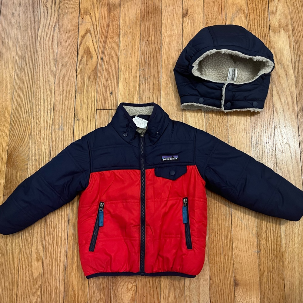 Patagonia Reversible Tribbles Hoody, 2T